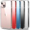 imageelago Hybrid Clear Case Compatible with iPhone 13 Case 61quot PC  TPU Hybrid Technology Reduced Yellowing Full Body Protection  Shockproof Bumper Cover BlackTransparent
