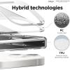 imageelago Hybrid Clear Case Compatible with iPhone 13 Case 61quot PC  TPU Hybrid Technology Reduced Yellowing Full Body Protection  Shockproof Bumper Cover TransparentBlack