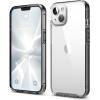imageelago Hybrid Clear Case Compatible with iPhone 13 Case 61quot PC  TPU Hybrid Technology Reduced Yellowing Full Body Protection  Shockproof Bumper Cover TransparentBlack