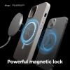 imageelago Magnetic Case Compatible with MagSafe and iPhone 13 61 Inch  Builtin Magnets Liquid Silicone Protective Cover Compatible with All MagSafe Accessories BlackStone