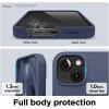 imageelago Magnetic Case Compatible with MagSafe and iPhone 13 61 Inch  Builtin Magnets Liquid Silicone Protective Cover Compatible with All MagSafe Accessories BlackJean Indigo