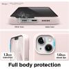 imageelago Magnetic Case Compatible with MagSafe and iPhone 13 61 Inch  Builtin Magnets Liquid Silicone Protective Cover Compatible with All MagSafe Accessories Jean IndigoLovely Pink