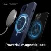 imageelago Magnetic Case Compatible with MagSafe and iPhone 13 61 Inch  Builtin Magnets Liquid Silicone Protective Cover Compatible with All MagSafe Accessories BlackJean Indigo