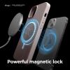 imageelago Magnetic Case Compatible with MagSafe and iPhone 13 61 Inch  Builtin Magnets Liquid Silicone Protective Cover Compatible with All MagSafe Accessories Jean IndigoLovely Pink