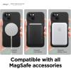 imageelago Magnetic Case Compatible with MagSafe and iPhone 13 61 Inch  Builtin Magnets Liquid Silicone Protective Cover Compatible with All MagSafe Accessories BlackBlack