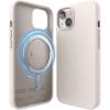 imageelago Magnetic Case Compatible with MagSafe and iPhone 13 61 Inch  Builtin Magnets Liquid Silicone Protective Cover Compatible with All MagSafe Accessories BlackStone