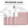 imageelago Charger Cover Compatible with MacBook Pro 13quot M2 2022 MacBook Pro 14quot M1 Pro with 8core CPU 2021 and MacBook Pro 13quot 20162020 Classic WhiteSand Pink