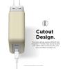 imageelago Charger Cover Compatible with MacBook Pro 13quot M2 2022 MacBook Pro 14quot M1 Pro with 8core CPU 2021 and MacBook Pro 13quot 20162020 Classic WhiteClassic White