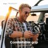 imageelago Compatible with iPhone 14 Case Pebble Case Full Body Protective Cover Shockproof Special Pebble Coated Slim AntiScratch 61 inch Dark Grey
