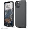 imageelago Compatible with iPhone 14 Case Pebble Case Full Body Protective Cover Shockproof Special Pebble Coated Slim AntiScratch 61 inch Dark Grey