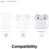 imageelago Floppy Disk Case Compatible with AirPods 3rd Generation Case  Compatible with AirPods 3 Case Cover Carabiner Included Shock Resistant Full Protection Supports Wireless Charging Dark GreyDark Grey