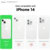 imageelago Hybrid Clear Case Compatible with iPhone 14 Case 61quot PC  TPU Hybrid Technology Reduced Yellowing Crystal Clear Shockproof Bumper Cover Full Body Protection TransparentTransparent