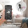 imageelago Ice Cream Case Compatible with Apple AirTag Keychain Compatible with AirTag Case  Drop Protection Carabiner Key Ring Track Dogs Keys Backpacks Purses Tracking Device Not Included MintLavender