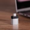 imageelago Mini Aluminum USBC to USB 30 Female Mini Adapter for MacBook Pro 20182017 MacBook Air 2018 and Other Devices with TypeC USB 2PackSilver