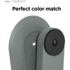 imageelago Mount Compatible with Google Nest Hello Video Doorbell 2021 Battery Model  Doorbell Chimes Perfect Color Match with Angle Wedge Black WiFi Free  NOT Compatible with Wired ModelIvy