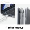 imageelago Ultra Slim Hard Case Compatible with MaBcook Air M2 M3 2023 2024 153 inch with Touch Bar A2941A3114Clear  Full Protection Access to All Features ClearClear