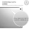 imageelago Ultra Slim Hard Case Compatible with MaBcook Air M2 M3 2023 2024 153 inch with Touch Bar A2941A3114Clear  Full Protection Access to All Features ClearClear