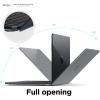 imageelago Ultra Slim Hard Case Compatible with MaBcook Air M2 M3 2023 2024 153 inch with Touch Bar A2941A3114Clear  Full Protection Access to All Features ClearDark Grey