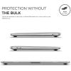 imageelago Ultra Slim Hard Case Compatible with MaBcook Air M2 M3 2023 2024 153 inch with Touch Bar A2941A3114Clear  Full Protection Access to All Features ClearClear