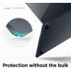 imageelago Ultra Slim Hard Case Compatible with MaBcook Air M2 M3 2023 2024 153 inch with Touch Bar A2941A3114Clear  Full Protection Access to All Features ClearDark Grey