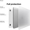 imageelago Ultra Slim Hard Case Compatible with MaBcook Air M2 M3 2023 2024 153 inch with Touch Bar A2941A3114Clear  Full Protection Access to All Features ClearFrosted Clear