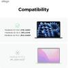imageelago Ultra Slim Hard Case Compatible with MaBcook Air M2 M3 2023 2024 153 inch with Touch Bar A2941A3114Clear  Full Protection Access to All Features ClearClear