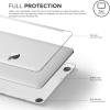 imageelago Ultra Slim Hard Case Compatible with MaBcook Air M2 M3 2023 2024 153 inch with Touch Bar A2941A3114Clear  Full Protection Access to All Features ClearClear
