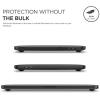 imageelago Ultra Slim Hard Case Compatible with MacBook Pro 16inch M3 Pro A29912023 MacBook Pro 16inch M1 Pro M2 Pro M2 Max A2485202320212020  Full Protection Frosted ClearDark Grey