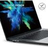 imageelago Ultra Slim Hard Case Compatible with MacBook Pro 16inch M3 Pro A29912023 MacBook Pro 16inch M1 Pro M2 Pro M2 Max A2485202320212020  Full Protection Frosted ClearDark Grey