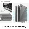 imageelago Ultra Slim Hard Case Compatible with MacBook Pro 16inch M3 Pro A29912023 MacBook Pro 16inch M1 Pro M2 Pro M2 Max A2485202320212020  Full Protection Frosted ClearDark Grey