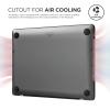 imageelago Ultra Slim Hard Case Compatible with MacBook Pro 16inch M3 Pro A29912023 MacBook Pro 16inch M1 Pro M2 Pro M2 Max A2485202320212020  Full Protection Frosted ClearDark Grey