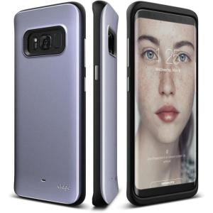 imageelago Galaxy S8 Case Grip HybridOrchid Grey  Device Fitting TestedSleek FinishErgonomic DesignAntiShock  for Galaxy S8