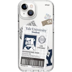 imageelago x Yale University Hybrid Case Compatible with iPhone 14 Case  61 Inch PC  TPU Hybrid Technology Full Body Protection Transparent Collage Design Official MerchandiseYaleStudent ID