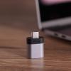imageelago Mini Aluminum USBC to USB 30 Female Mini Adapter for MacBook Pro 20182017 MacBook Air 2018 and Other Devices with TypeC USB Space Grey