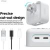 imageelago W5 Premium Silicone Cover Compatible with 35W Dual USBC Port Compact Power Adapter Scratch Resistant High Protection with Precise CutOut 35W Dual Adapter Not Included Light Grey