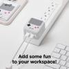 imageelago W5 Premium Silicone Cover Compatible with 35W Dual USBC Port Compact Power Adapter Scratch Resistant High Protection with Precise CutOut 35W Dual Adapter Not Included Light Grey