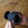 imageelago Camera Cover Compatible with Google Nest Cam IQ Outdoor Brown  Infrared LED Visible Holes for MicrophoneSpeaker Camouflage Easy Installation AllWeather Protective Skin VentilationClassic White