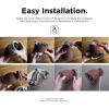 imageelago Camera Cover Compatible with Google Nest Cam IQ Outdoor Brown  Infrared LED Visible Holes for MicrophoneSpeaker Camouflage Easy Installation AllWeather Protective Skin VentilationBrown