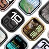 imageelago Duo Case Compatible with Apple Watch 10 Full Protection Hard PC  TPU Material Full Access to Screen TPU TransparentPC Black Yellow Metallic Dark Grey Light Blue Lovely Pink 46mmTransparent  Black  Yellow  Dark Grey  Blue  Pink