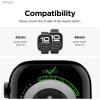 imageelago Duo Case Compatible with Apple Watch 10 Full Protection Hard PC  TPU Material Full Access to Screen TPU TransparentPC Black Yellow Metallic Dark Grey Light Blue Lovely Pink 46mmTransparent  Black  Yellow  Dark Grey  Blue  Pink