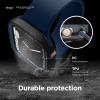 imageelago Duo Case Compatible with Apple Watch 10 Full Protection Hard PC  TPU Material Full Access to Screen TPU TransparentPC Black Yellow Metallic Dark Grey Light Blue Lovely Pink 46mmTPU Black  PC Jean Indigo  Clear