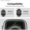 imageelago Duo Case Compatible with Apple Watch 10 Full Protection Hard PC  TPU Material Full Access to Screen TPU TransparentPC Black Yellow Metallic Dark Grey Light Blue Lovely Pink 46mmTPU Clear  PC Purple  Clear