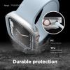 imageelago Duo Case Compatible with Apple Watch 10 Full Protection Hard PC  TPU Material Full Access to Screen TPU TransparentPC Black Yellow Metallic Dark Grey Light Blue Lovely Pink 46mmTPU Clear  PC Light Blue  Clear