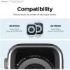 imageelago Duo Case Compatible with Apple Watch 10 Full Protection Hard PC  TPU Material Full Access to Screen TPU TransparentPC Black Yellow Metallic Dark Grey Light Blue Lovely Pink 46mmTPU Clear  PC Light Blue  Clear