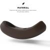 imageelago Silicone Case Designed for Google Nest Hello Doorbell Cover Wired Classic White  Full Protection Night Vision Compatible US Patent RegisteredDark Brown