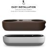 imageelago Silicone Case Designed for Google Nest Hello Doorbell Cover Wired Classic White  Full Protection Night Vision Compatible US Patent RegisteredDark Brown