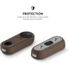 imageelago Silicone Case Designed for Google Nest Hello Doorbell Cover Wired Classic White  Full Protection Night Vision Compatible US Patent RegisteredDark Brown