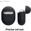 imageelago Silicone Case Designed for Pixel Buds ASeries 2021 Google Pixel Buds 2 2020 Shockproof Protective Silicone Case Cover Supports Wireless Charging BlackBlack