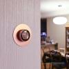 imageelago Wall Plate Cover Compatible with Google Nest Learning Thermostat 3rd 2nd 1st Nest Thermostat E Brass  Exact Color Match with Nest Fingerprint Resistant Durable Aluminum Non PlasticCopper