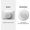 imageelago Wall Plate Cover Designed for Google Nest Thermostat E Wall Plate 2017Black  Compatible with Nest Thermostat E Hard ABS Material Not Compatible with 2020 Models US Patent RegisteredWhite
